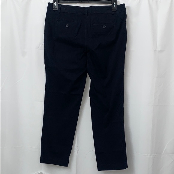 Women’s Talbots Navy Perfect Chino Pants Size 10P EUC - Picture 5 of 8